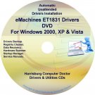eMachines ET1831 Drivers Restore Recovery CD/DVD
