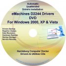 eMachines D2244 Drivers Restore Recovery CD/DVD