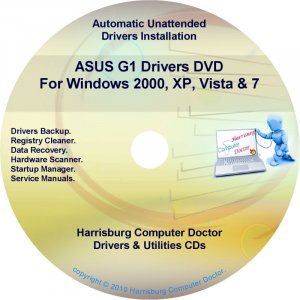 Asus G1 Drivers Restore Recovery CD/DVD