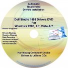 Dell Studio 1558 Drivers Recovery Restore Disc CD/DVD