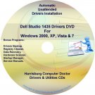 Dell Studio 1435 Drivers Recovery Restore Disc CD/DVD