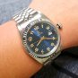 Elegant Quartz Men Watch Silver Color Stainless Steel IK Colouring