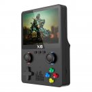 X6 3.5Inch IPS Screen Handheld Game Player Dual Joystick 11 Simulators GBA Console