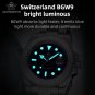 Addiesdive quartz men watch black