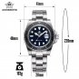 Addiesdive quartz men watch black