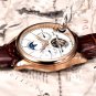 Lige mechanical automatic men watch