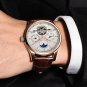 Lige mechanical automatic men watch