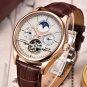 Lige mechanical automatic men watch