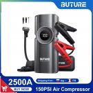 Buture 4 In 1 Jump Starter 150PSI Pump Air Compressor 20000mAh Power Bank 2500A Starting Device Buture 4 In 1 Jump Starter 150PSI Pump Air Compressor 20000mAh Power Bank 2500A Starting Device