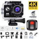 4K Action Camera 1080P/30FPS WiFi 2.0" 170D Underwater Waterproof Helmet Video Recording