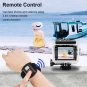 4K Action Camera 1080P/30FPS WiFi 2.0" 170D Underwater Waterproof Helmet Video Recording