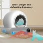 Tonepie 65L Automatic Smart Cat Litter Box Self Cleaning Fully Enclosed Cat Litter Box Pet