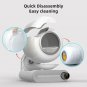 Tonepie 65L Automatic Smart Cat Litter Box Self Cleaning Fully Enclosed Cat Litter Box Pet