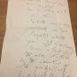 signed autographed letter Ronnie Reggie Kray Krays Twins Genuine Hand Written