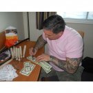 Carlton Leach hand signed autograp dollar Krays rise of the footsoldier
