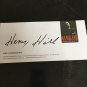 Henry Hill the Original Goodfella signed compliments slip New York Mafia