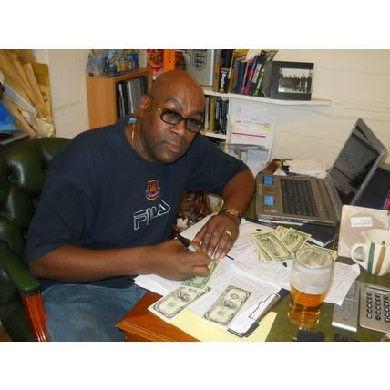 Cass Pennant hand signed autograph dollar football hooligan Westham Unuted ICF