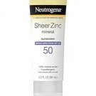Neutrogena Sheer Zinc Dry Touch Spf#50 Sunscreen 3 Ounce (88ml)