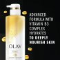 Olay Cleansing & Revitalizing Body Wash for Women with Vitamin C & Vitamin B3 (pack of 4)