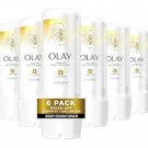 Olay In-Shower Rinse-Off Body Conditioner for Dry Skin with B3 and Shea Butter (Pack of 6)