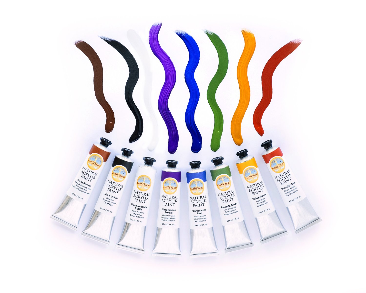 Natural Acrylik Paint&acirc;�&cent; Sets (8-pack)