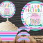 Happy Birthday Invitation Instant Download 1650