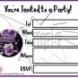 Happy Birthday Invitation Instant Download 1654