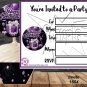 Happy Birthday Invitation Instant Download 1654