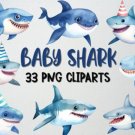 Shark PNG  Instant Download 0117