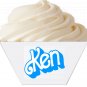 Ken Barbie Cupcake Wrappers & Toppers Instant Download 2383