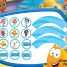 Bubble Guppies Cupcake Wrappers & Toppers Instant Download 1652