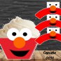 Sesame Street Cupcake Wrappers & Toppers Instant Download
