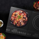 SOGA Cooktop Portable Induction LED Electric Double Duo Hot Plate Burners Cooktop Stove SOGA Cooktop Portable Induction LED Electric Double Duo Hot Plate Burners Cooktop Stove