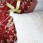SOGA 45cm Throw Pillow White Soft Plush Christmas Snowflake Ball Square