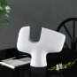 SOGA 44x35cm Ornament Modern Curved Decorative Vase Sculptural Accent