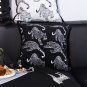 SOGA 45cm Throw Pillow Black Leopard Light Luxury Decorative Cushion