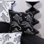 SOGA 45cm Throw Pillow Black Leopard Light Luxury Decorative Cushion