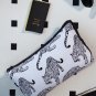 SOGA 30cm Throw Pillow White Leopard Light Luxury Lumbar Decorative Cushion