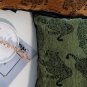 SOGA 30cm Throw Pillow Green Leopard Lumbar Decorative Cushion