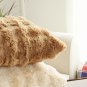 SOGA 50cm Throw Pillow Coffee with Rabbit Square Cushion