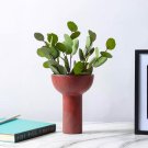 SOGA 15x19.5cm Ornament Brown Minimalist Nordic Versatile Ceramic Vase