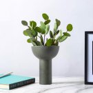 SOGA 15x19.5cm Ornament Black Minimalist Nordic Ceramic Vase