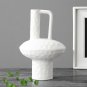 SOGA 20x30cm Ornament Contemporary White Ceramic Vase