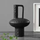 SOGA 20x30cm Ornament Contemporary Black Ceramic Vase