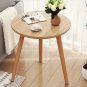 SOGA 60x60cm Walnut Small Side Coffee Table Living Room Balcony Home D&Atilde;&copy;cor Style