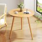 SOGA 60x72cm Walnut Small Side Coffee Table Living Room Balcony Home D&Atilde;&copy;cor Style