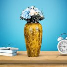 SOGA 35x17cm Yellow Large Ceramic Flower Vase Elegant Living Room Home Decor SOGA 35x17cm Yellow Large Ceramic Flower Vase Elegant Living Room Home Decor