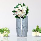 SOGA 35x17cm Grey Large Ceramic Flower Vase Elegant Living Room Home Decor SOGA 35x17cm Grey Large Ceramic Flower Vase Elegant Living Room Home Decor