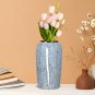 SOGA 35x17cm Grey Large Ceramic Flower Vase Elegant Living Room Home Decor