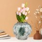 SOGA 21x22cm Green Small Ceramic Flower Vase Elegant Living Room Home Decor